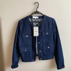 ZARA ダークブルー デニムジャケット M
