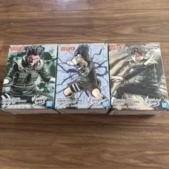 NARUTO フィギュア 3体セット　ロックリー　サスケ　我愛羅