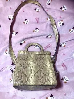 JEANASISのハンドバッグ兼ショルダーバッグです