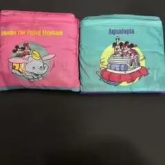 東京ディズニーリゾート エコバッグ カプセルトイ2点セット売り