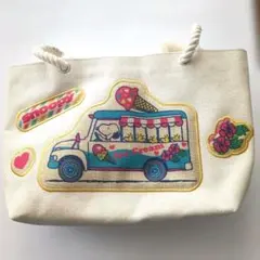 【未使用】サンリオ当たりクジ　スヌーピートートバック