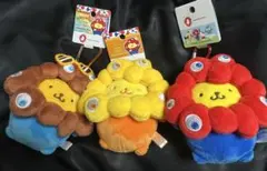 阪神タイガース ミャクミャク カラビナ付きマスコット 3種セット ミャクミャク 阪神タイガース コラボ カラビナ付きマスコット 3種