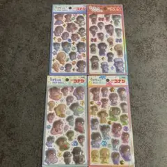 【新品・正規品】コナン　うるちゅるポップシール　4枚セット
