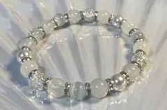 (759) 天然石 パール ブレスレット⟡.·