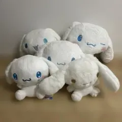 サンリオ　シナモロール　ぬいぐるみ　５点セット
