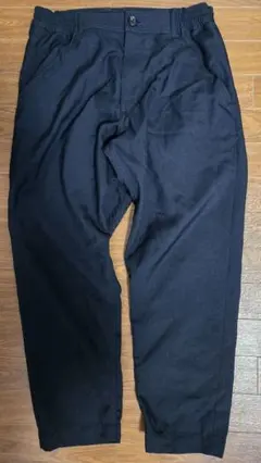 ネイビー ワイドパンツ