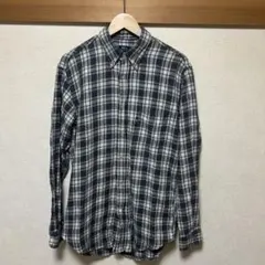 ヘンリーコットンズ チェックネルシャツ　美品　ガーメントウォッシュ加工Mサイズのサムネイル