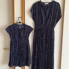 エニィファム　親子お揃いワンピース　2点セット