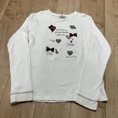 メゾピアノ　コスメアソート　ロンT 刺繍　150