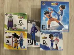 ドラゴンボールDAIMA一番くじA.B.C.D.E賞 まとめ売り