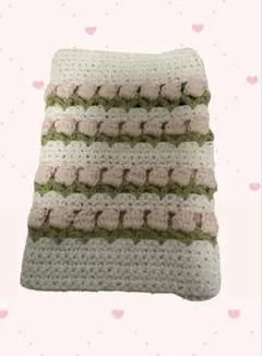 ブックカバー　編み物　ハンドメイド　かぎ編み