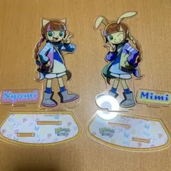ポップンミュージック カラオケの鉄人 BIGアクリルスタンド ニャミ