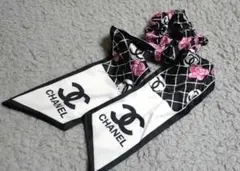 CHANEL シュシュとスカーフセット