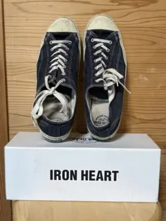 デニムローカットスニーカー アイアンハート スニーカー / アイアンハート IRON HEART IHSN-01 .IH LOW CUT