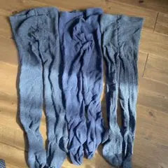 キッズタイツ　3つセット　130 ユニクロ