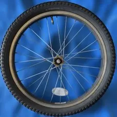 22インチ自転車 CTB用 前輪ホイール オレンジレッド - メルカリ