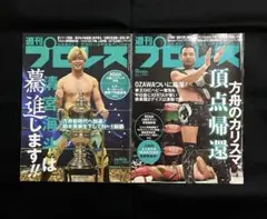 【匿名配送】週刊プロレス　No.2202 と No.2366 ２冊セット