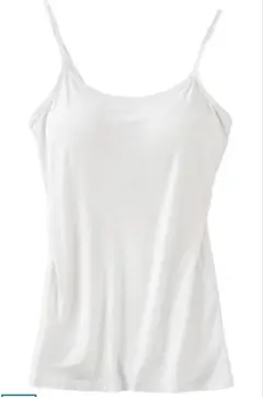 ブラトップ キャミソール タンクトップ カップ付きインナー 肌着 ブラキャミ