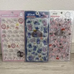 正規品　ボンボンドロップシール　プチドロップステッカー　ちいかわ スティッチ