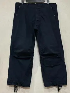 ストーンアイランド 裾ジップ クロップド パンツ ブラック 34のサムネイル