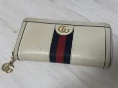 【箱あり】グッチ GUCCI オフィディア ラウンドファスナ― 長財布