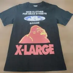 XLARGE ゴリラロゴ Tシャツ ブラック Mサイズのサムネイル