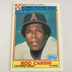 Rod Carew California Angels コレクターズカード