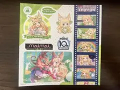 maimai CHIFFON ミニ色紙