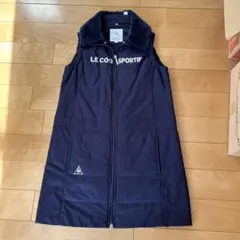 LE COQ SPORTIF 中綿ゴルフ ワンピース Sサイズ ネイビー