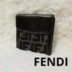 FENDI 二つ折り財布 ブラウンのサムネイル