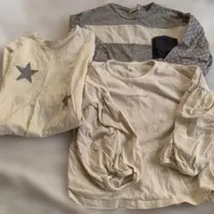 長袖カットソー　3点セット　ボンポワン　アプレクール　ラグマート　120