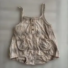 tete a tete ロンパース チェック柄 70cm