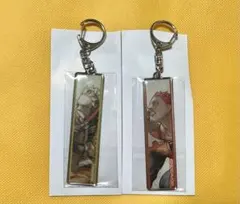 ヒロアカ原画展 メタルキーホルダー ホークス＆エンデヴァー