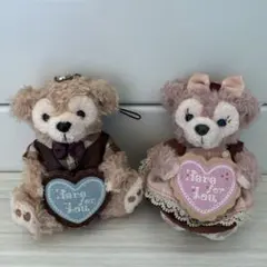 ダッフィー シェリーメイ ぬいぐるみキーホルダー
