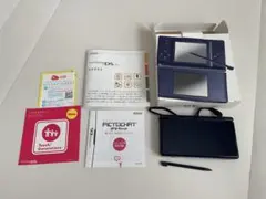 Nintendo DS Lite 本体 ネイビー　外箱、説明書付き