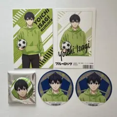 ブルーロック 潔世一 缶バッジ 特典カード セット