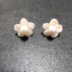 こ*子様 K18 フラワーモチーフ 片耳ピアス - メルカリ