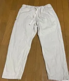 マナスタッシュ　ヘンプ　コットン　イージーパンツ　サイズL