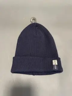 Zara ニット帽 ネイビー　1-3歳のサムネイル