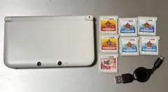 如*】様 【ソフト付】Nintendo 3DS LL 本体 ホワイト