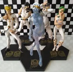 ジョジョの奇妙な冒険　フィギュア　一番くじ　アニバーサリーズ　東方仗助ほか全５体