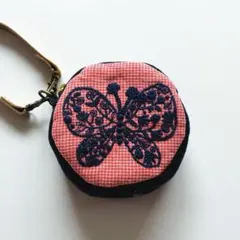 ミナペルホネンforestwing＊chouchoポーチ ハンドメイド❤︎4-4
