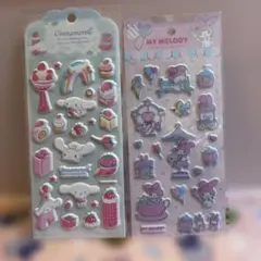 シナモロール＆マイメロディ ステッカーセット