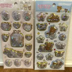 【⭐️大人気⭐️】正規品　キラッとぷくぷくエアーシール　リラックマシール2枚セット