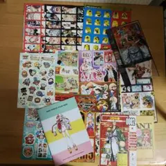 ワンピース　シール・付録まとめ売り