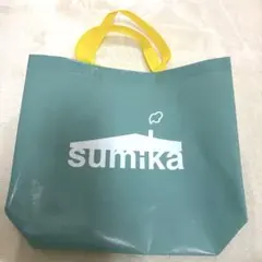 sumika ライトブルー ショッパー ショッピングバッグ ビニール