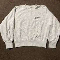 LOWRYS FARMグレー バルーンスリーブスウェット レディースフリーサイズ