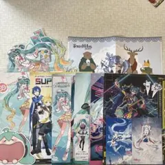 初音ミク　　イベントで配ってるチラシなど