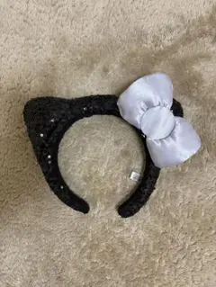 USJ 猫耳カチューシャ スパンコール付き