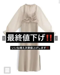 クロップド丈チュールトップスXキャミワンピースセットアップ[tw1032]